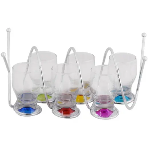 Spiral Stand & Shot Glasses Glasses In Stand